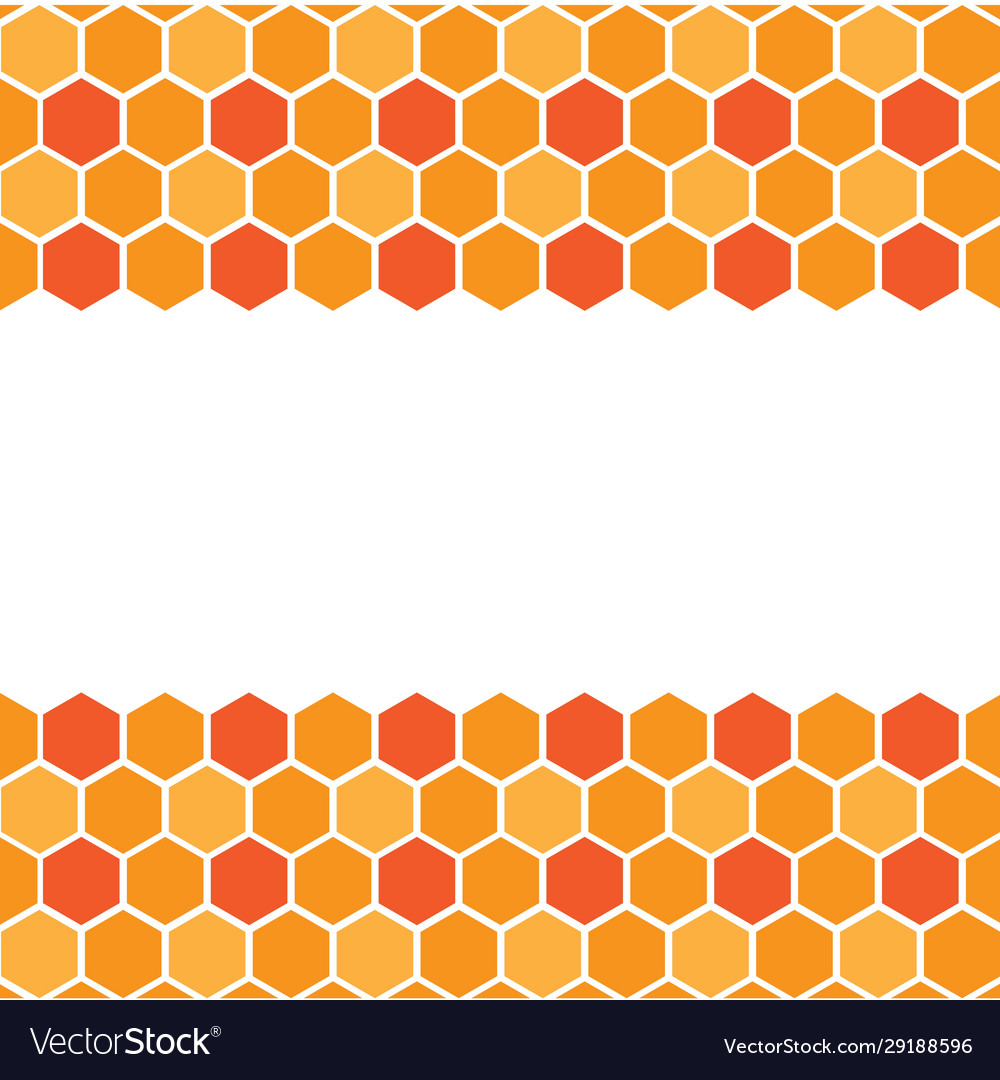Honeycomb background pattern hexagon vector image Honeycomb background pattern hexagon