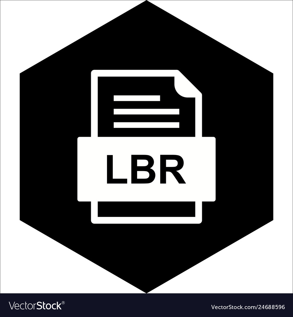 Lbr file document icon