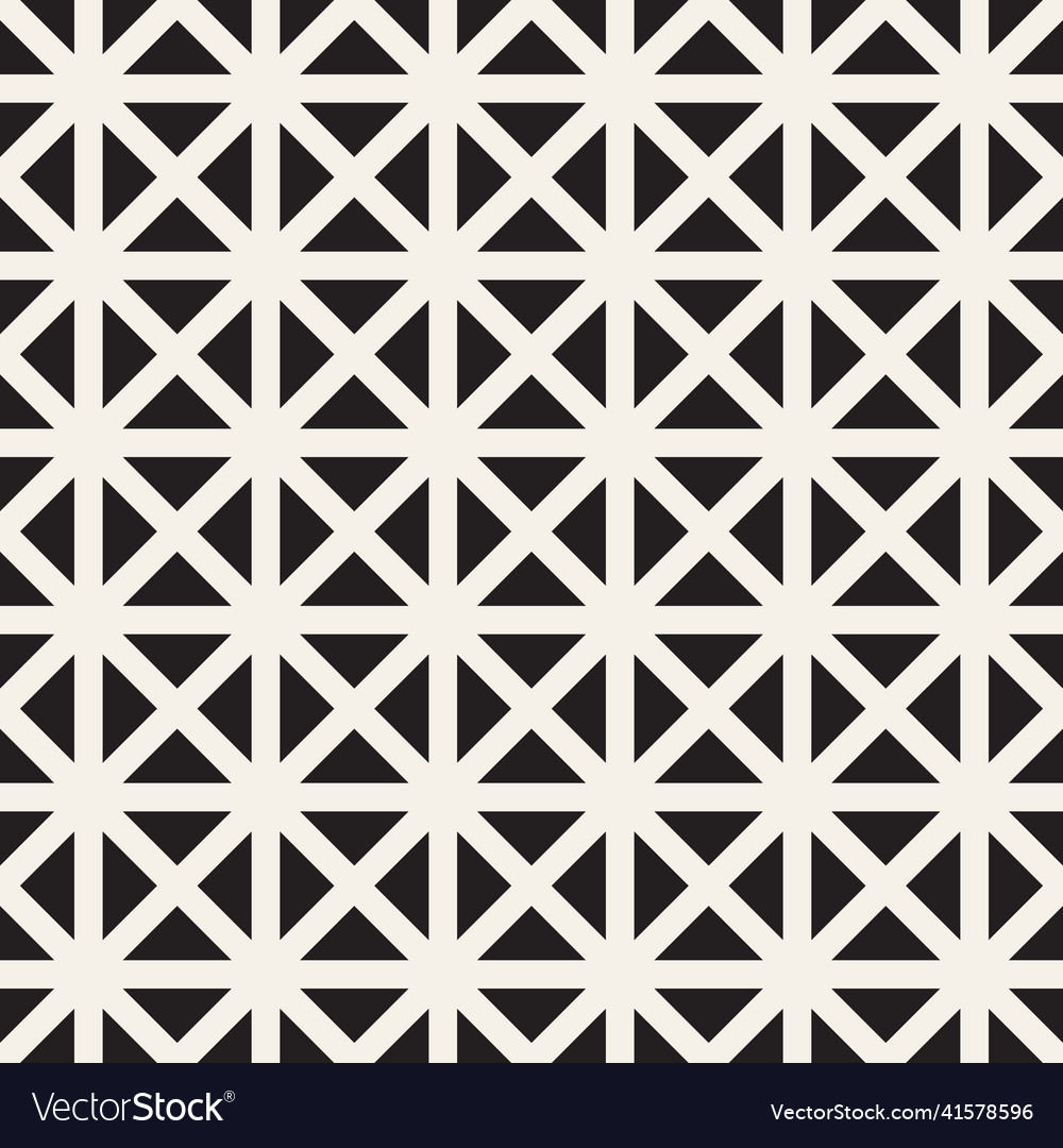Seamless pattern repeating geometric elements vector image Seamless pattern repeating geometric elements