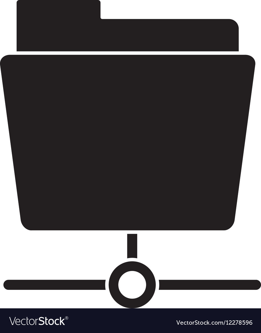 Silhouette data server folder security system