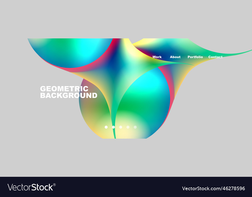 Trendy simple circle gradient abstract background Vector Image Trendy simple circle gradient abstract background