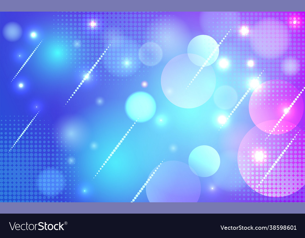 Abstract bokeh background bright color design