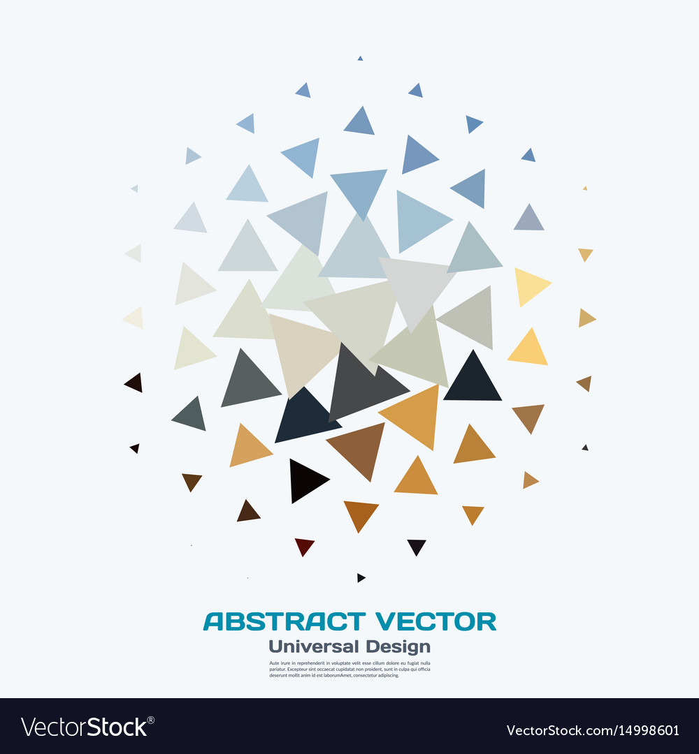 Abstract design elements for graphic layout
