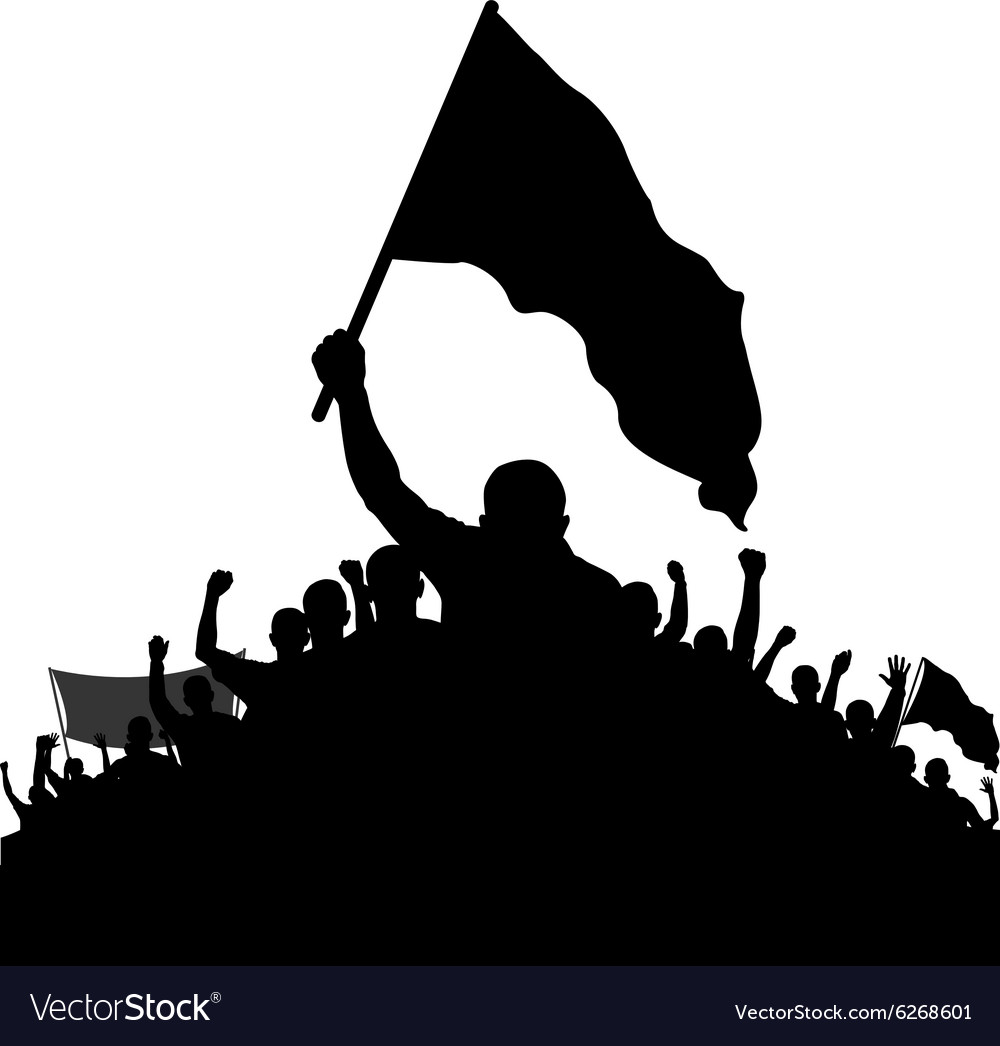 Demonstrators Royalty Free Vector Image - VectorStock