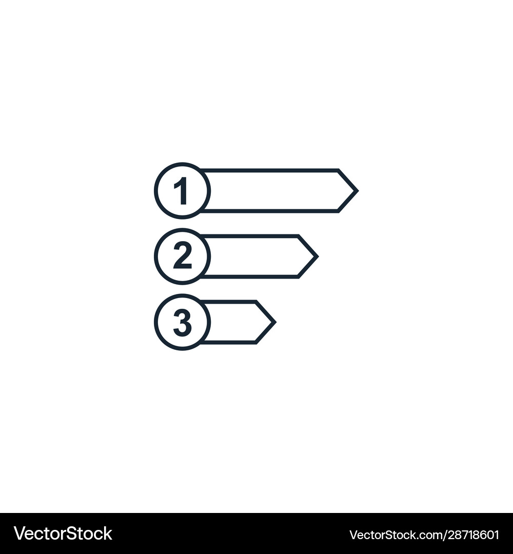 Priority creative icon from artificial Royalty Free Vector