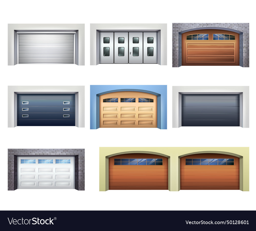 Realistische Garage Türkollektion