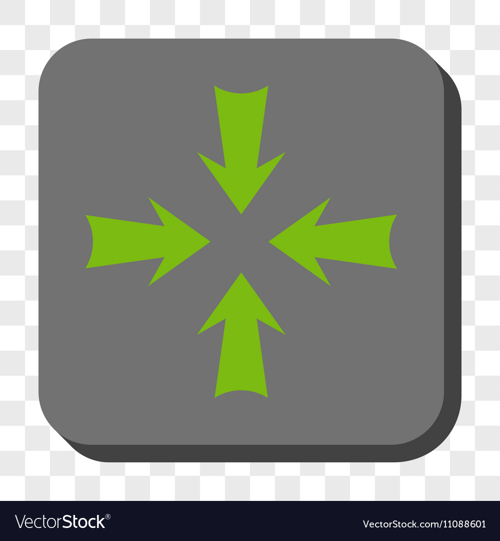 Reduce arrows rounded square button