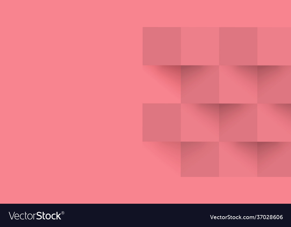 Abstract red background web template squares