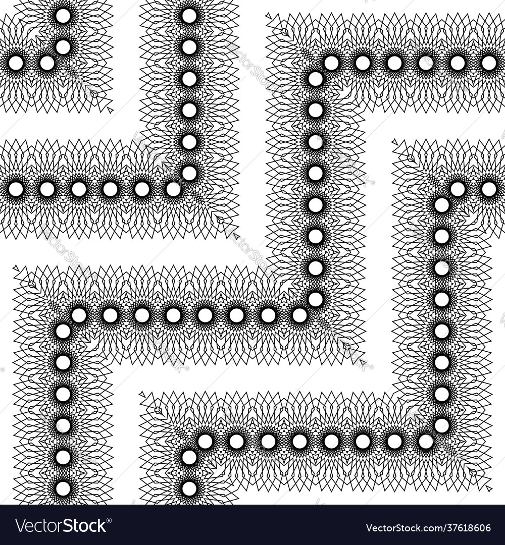 Design seamless zigzag decorative pattern