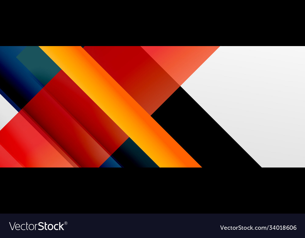 Geometric abstract backgrounds with shadow lines