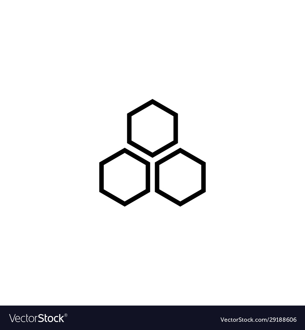 Honeycomb pattern hexagon abstract background