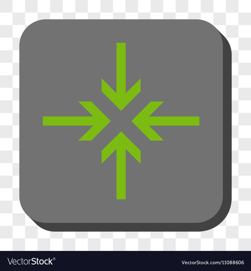 Reduce arrows rounded square button