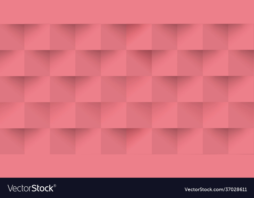 Abstract red background web template squares vector image Abstract red background web template squares