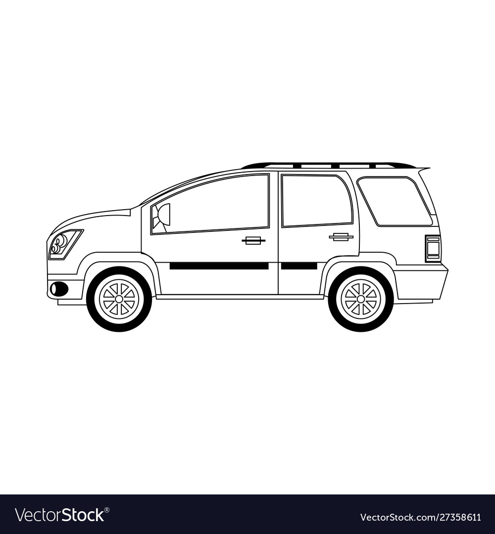 Car suv icon Royalty Free Vector Image - VectorStock