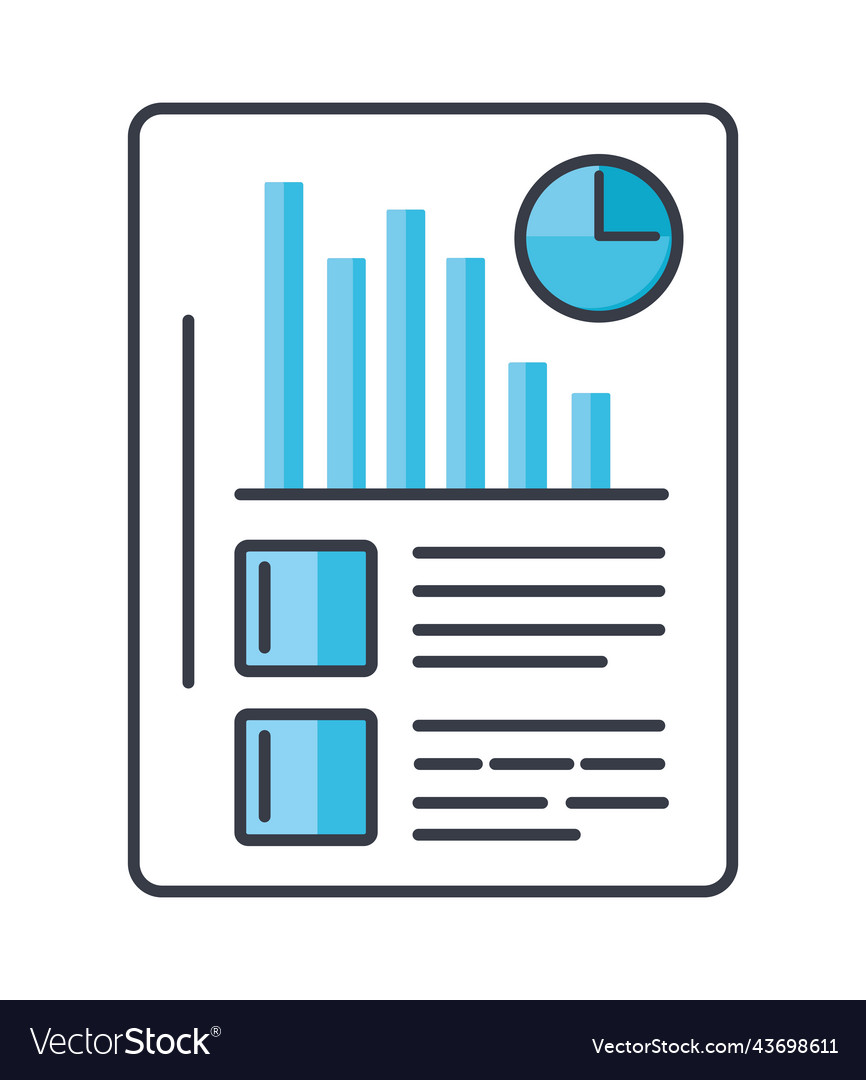 Document file with statistics