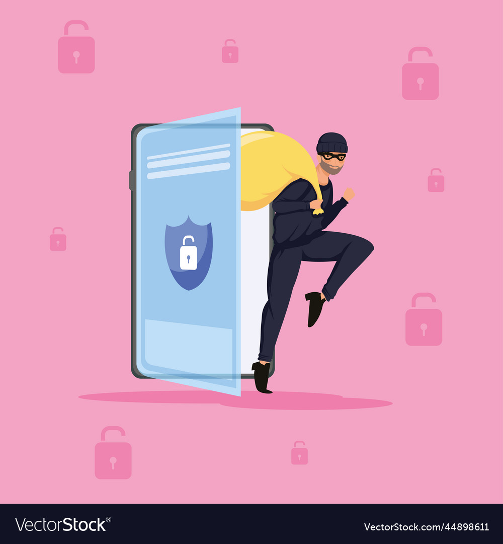 Hacker attack smartphone