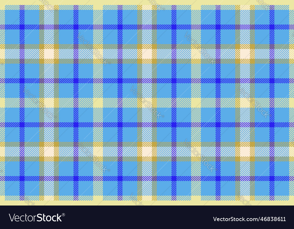 Plaid fabric seamless background pattern texture Vector Image