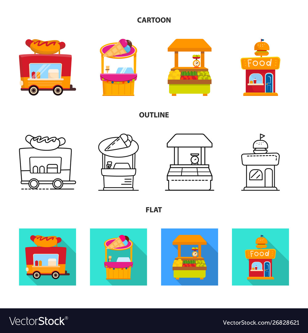 Isolated object amusement and store sign