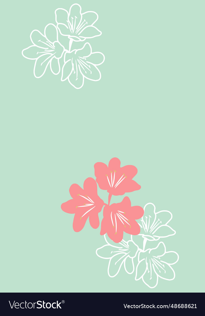 Pink lilies baby blue wallpaper background