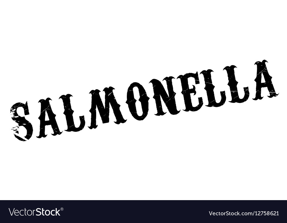 Salmonella rubber stamp Royalty Free Vector Image