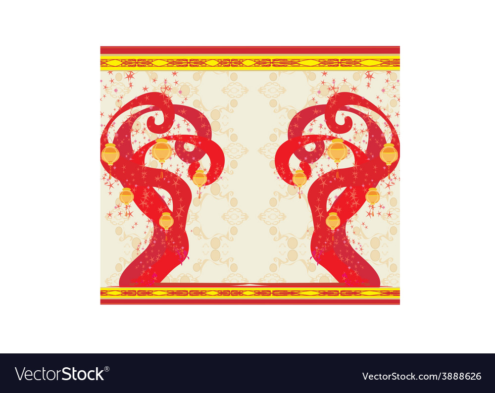 Chinese new year card