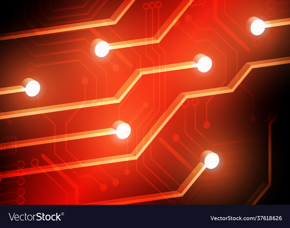 Circuit technology background with hi-tech digital