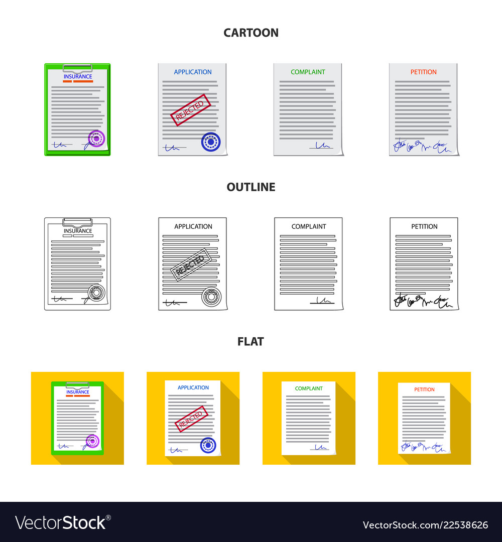 Form and Document Icons Set