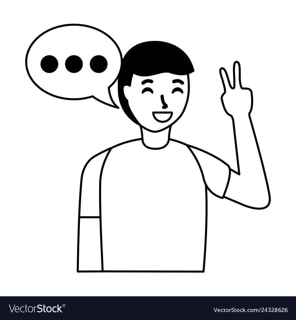 Man Speech Bubble Royalty Free Vector Image Vectorstock Man Speech Bubble Royalty Free Vector Image Vectorstock