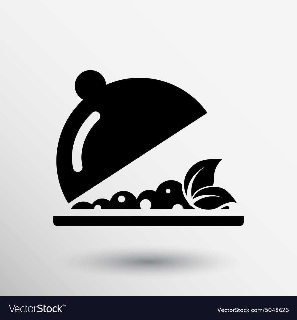 Menu design food cooking dishes kitchen logo Vector Image