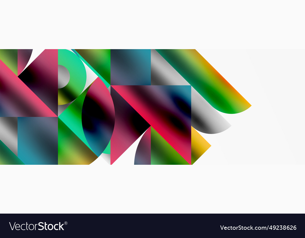 Mosaic pattern composition featuring harmonious vector image Mosaic pattern composition featuring harmonious