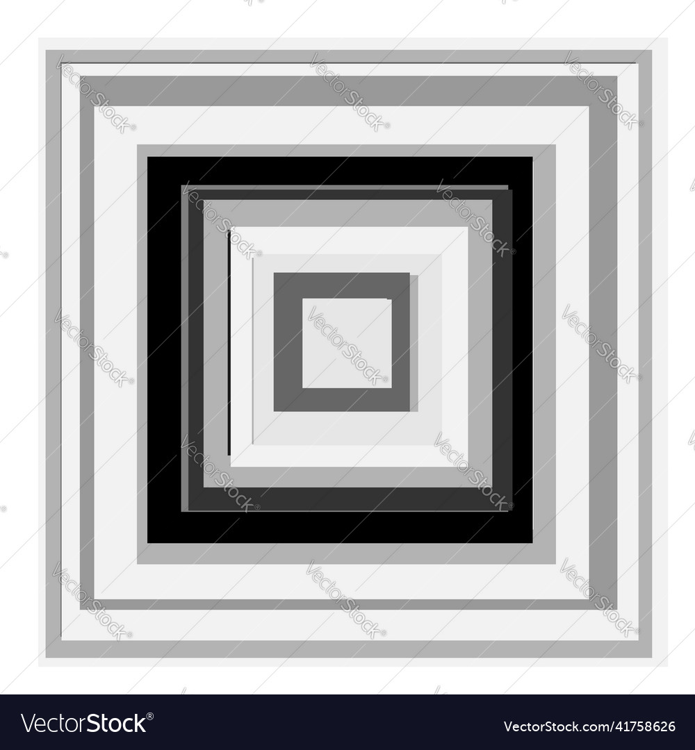 Overlapping random squares abstract grayscale Vector Image Overlapping random squares abstract grayscale
