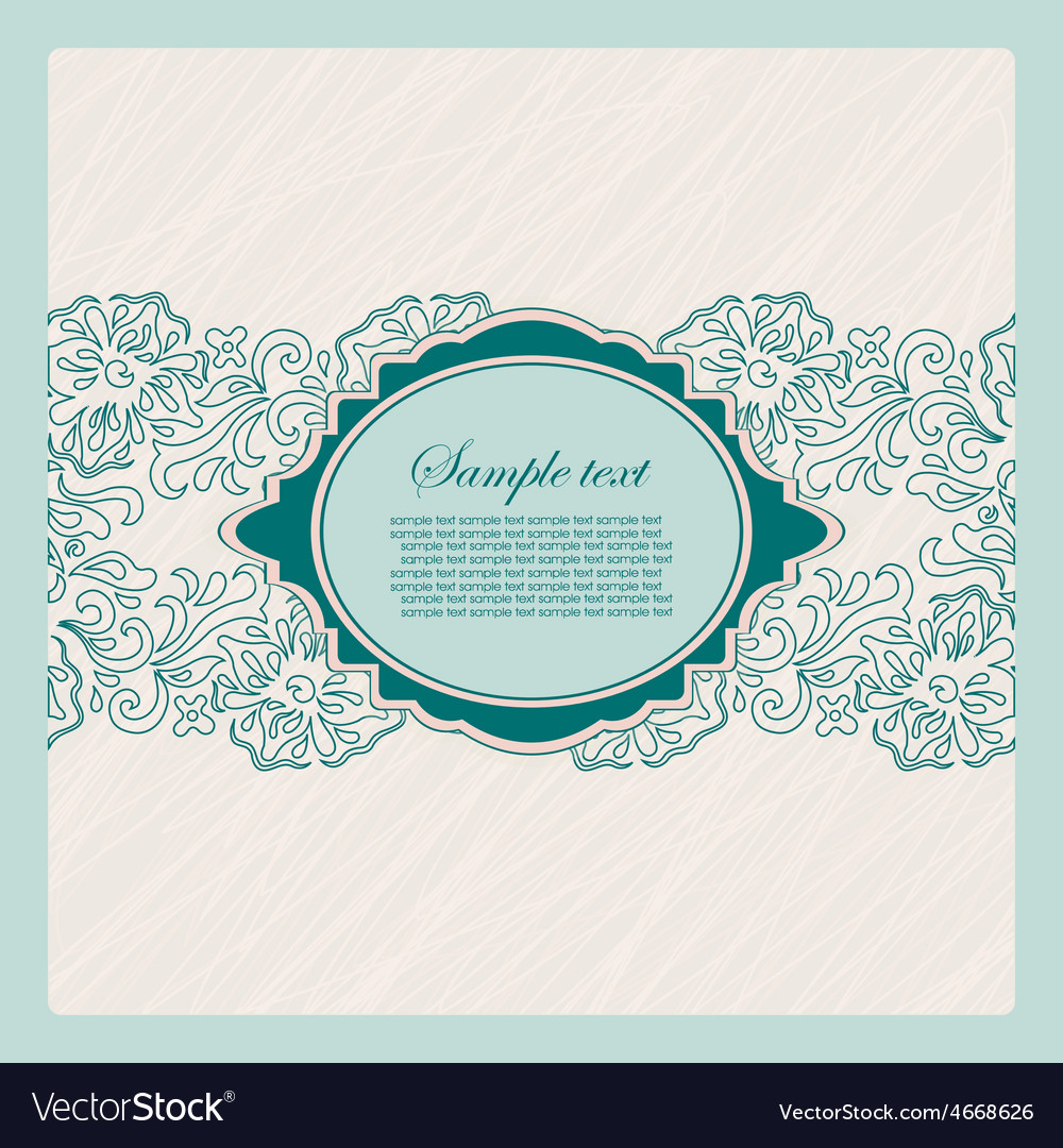 Template frame abstract background