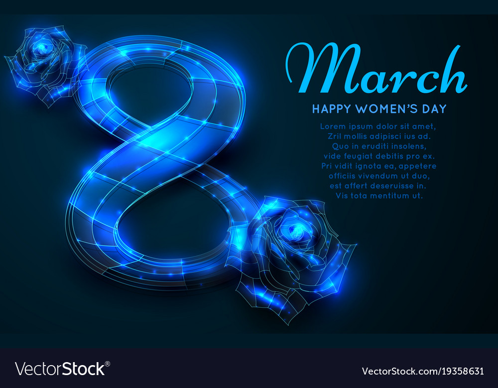 3d of a card with eighth marchneon neon