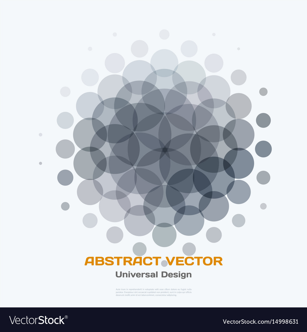 Abstract design elements for graphic layout