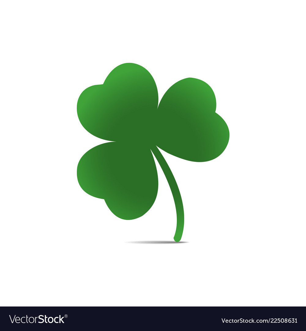 Clover leaf icon Royalty Free Vector Image - VectorStock