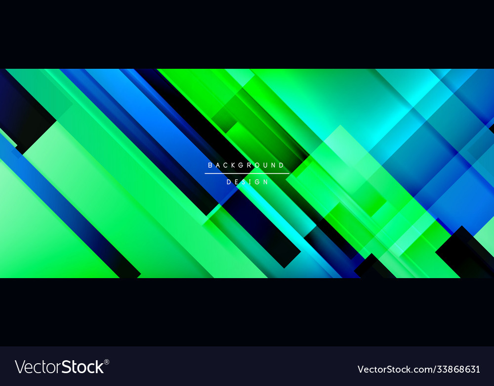 Dynamic lines on fluid color gradient trendy vector image Dynamic lines on fluid color gradient trendy