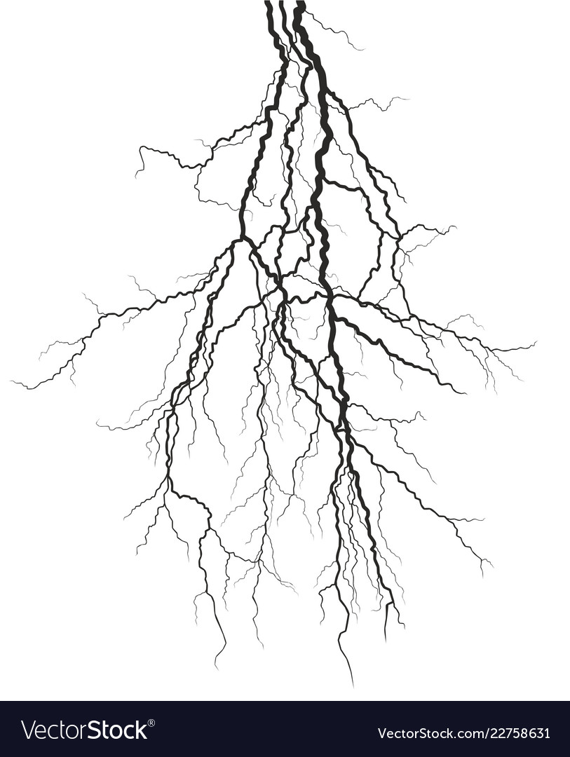 Nighttime Lightning Strike
