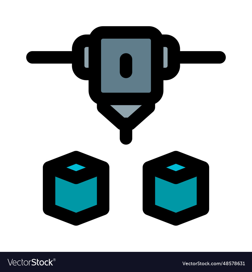 Three-dimensional objects build with advance