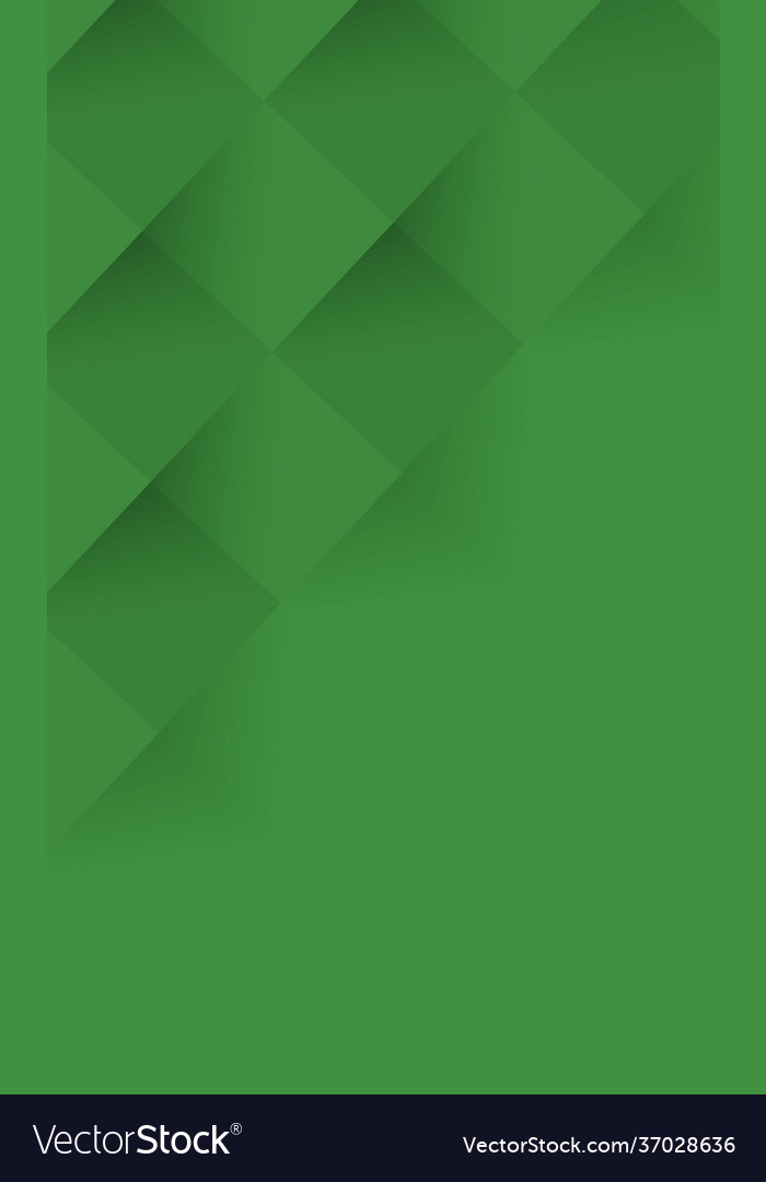 Abstract green background web template squares Vector Image Abstract green background web template squares