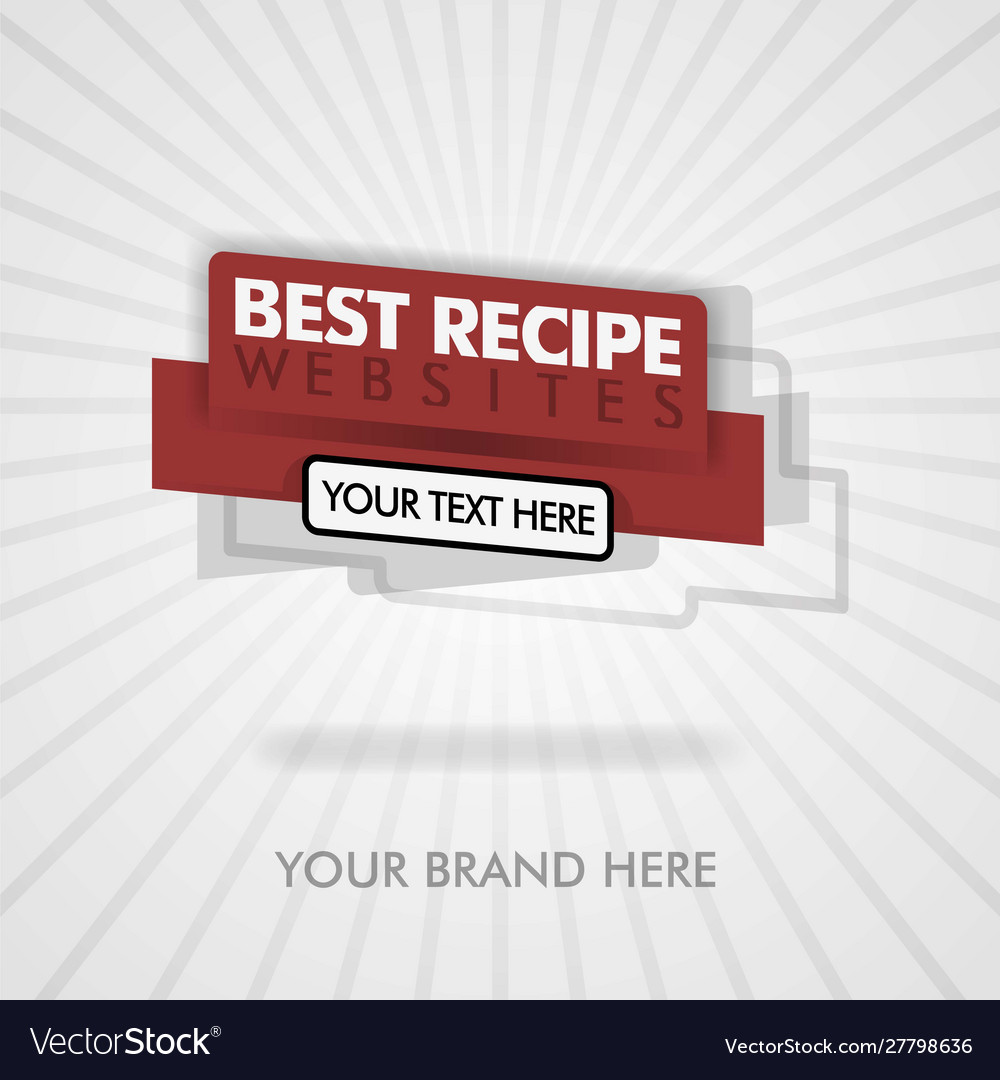 Best recipe banner and cover website