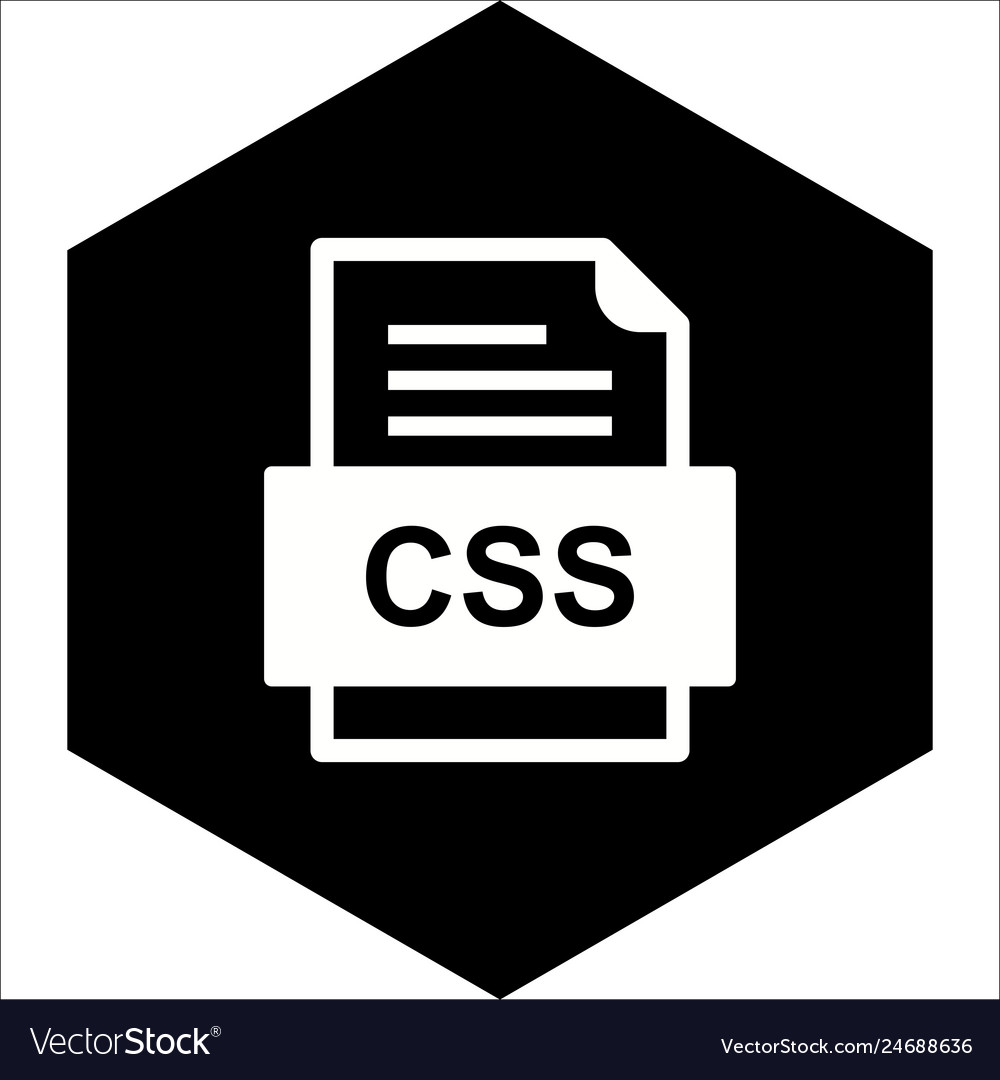 Css file document icon
