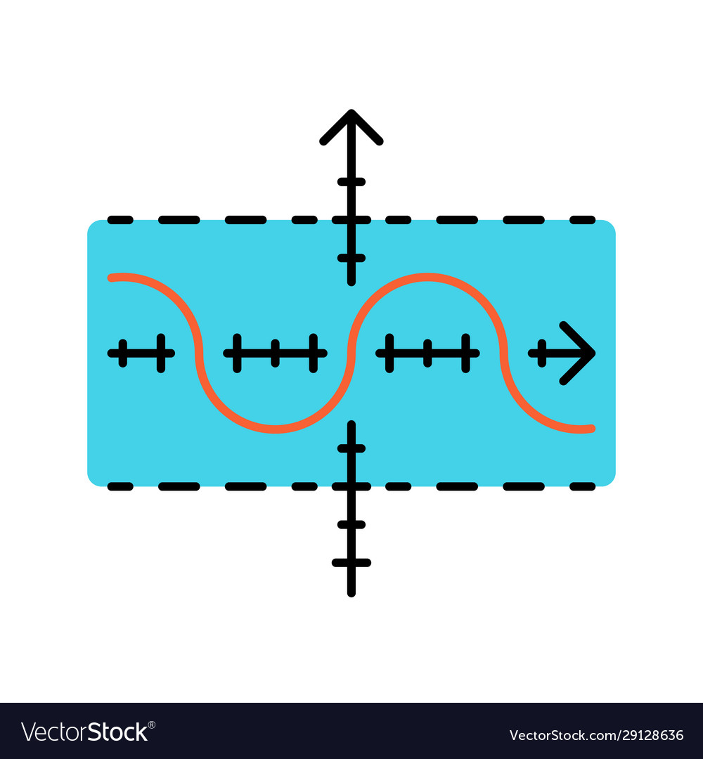 Funktion Graph Farbsymbol doppelt