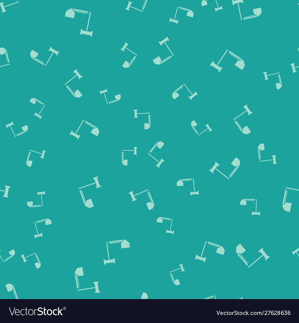 Green judge gavel with shield icon isolated vector image Green judge gavel with shield icon isolated