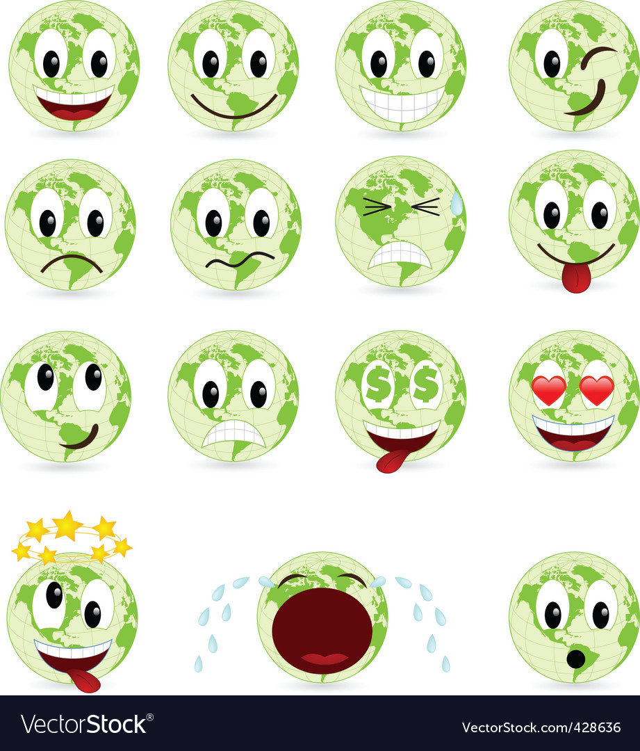 Smiling Faces Set