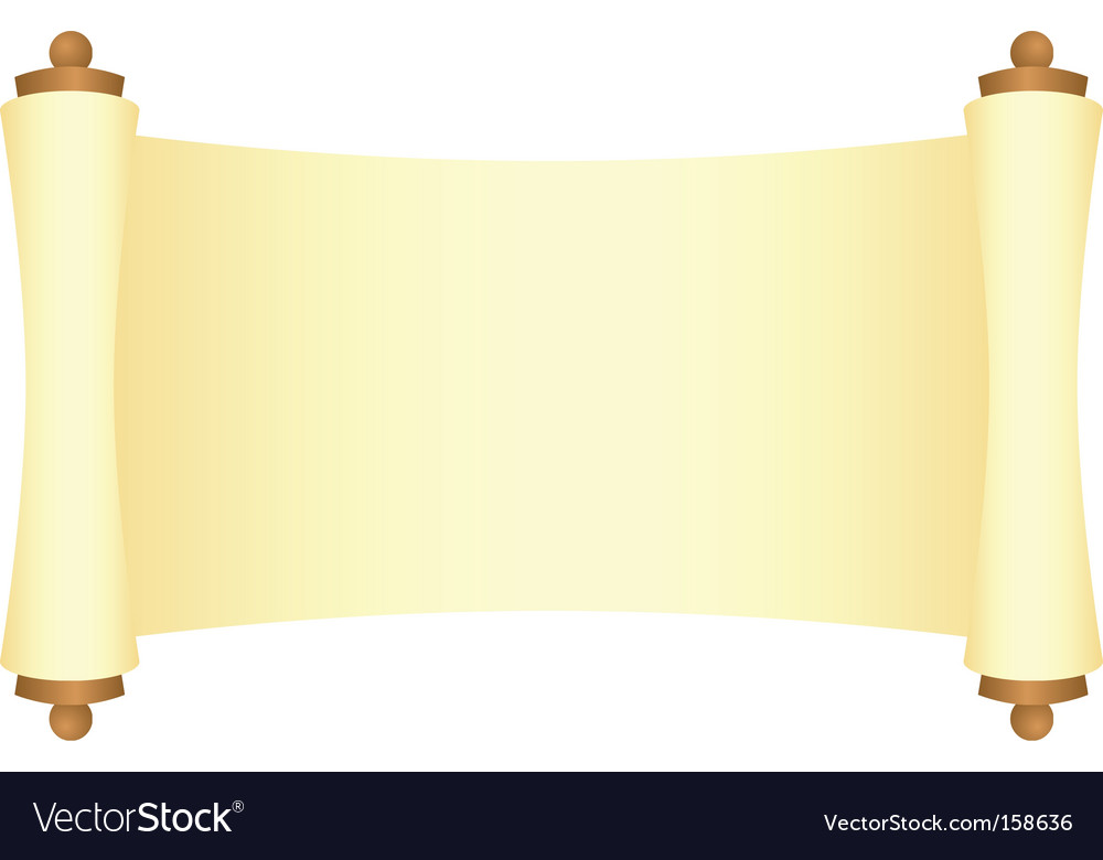 Yellow Scroll with Platens
