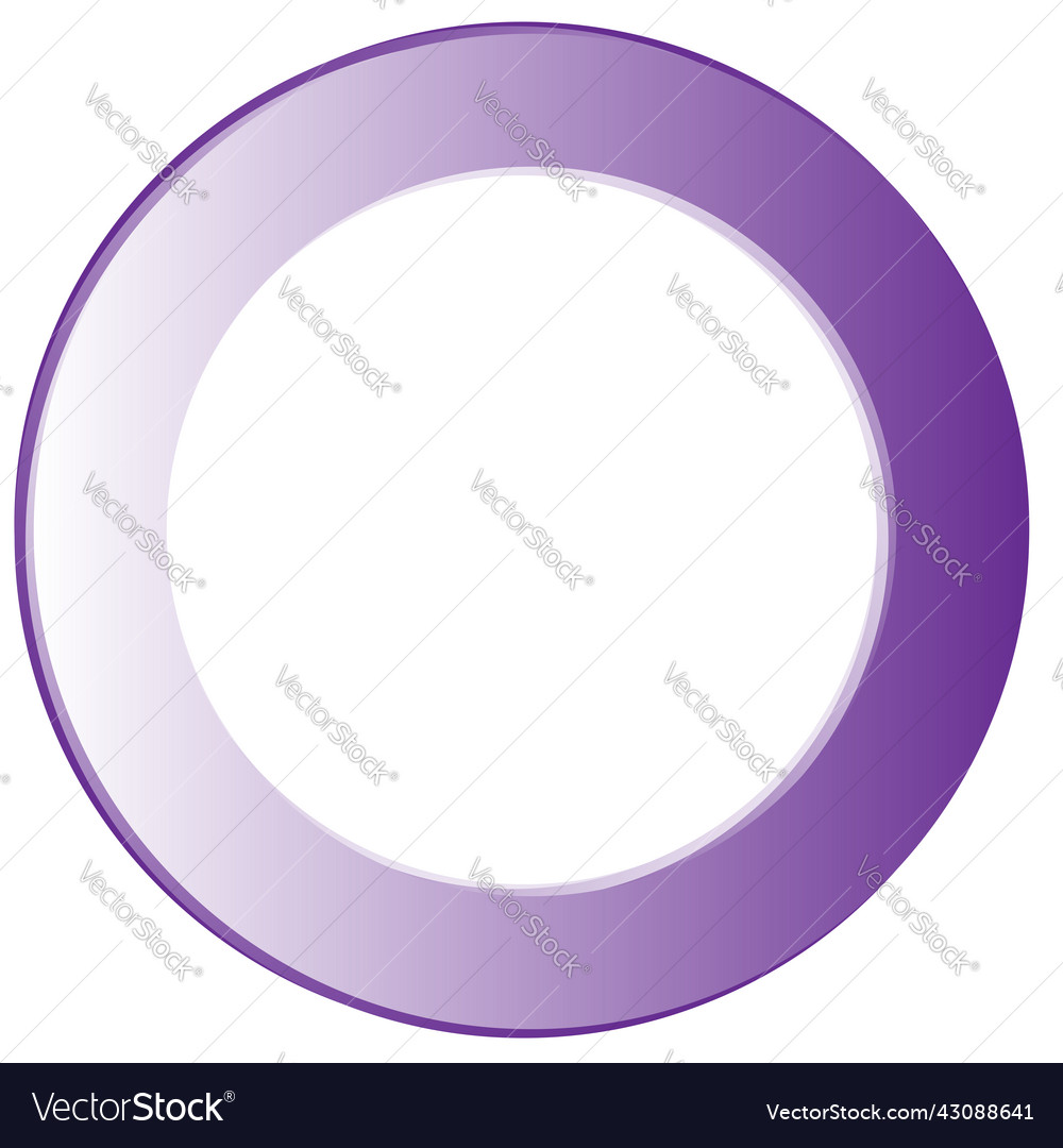Abstract circle circular design element icon vector image Abstract circle circular design element icon