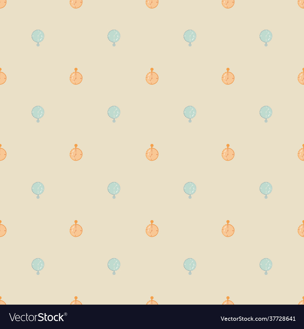 Abstract technology seamless pattern with orange vector image Abstract technology seamless pattern with orange