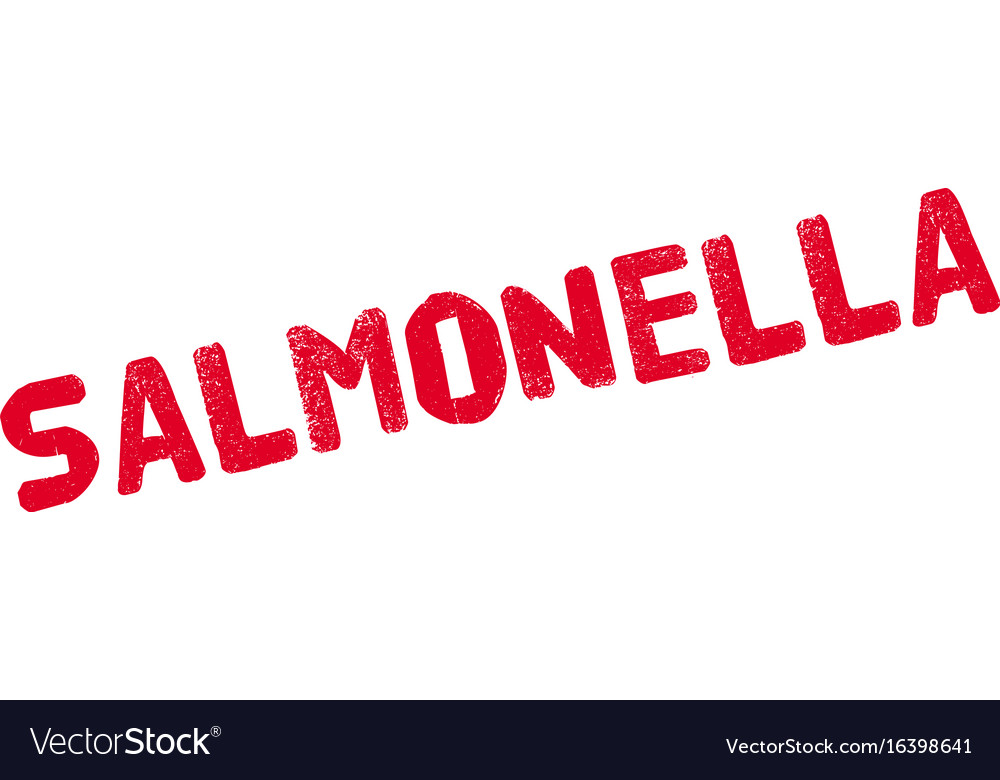 Salmonella rubber stamp Royalty Free Vector Image