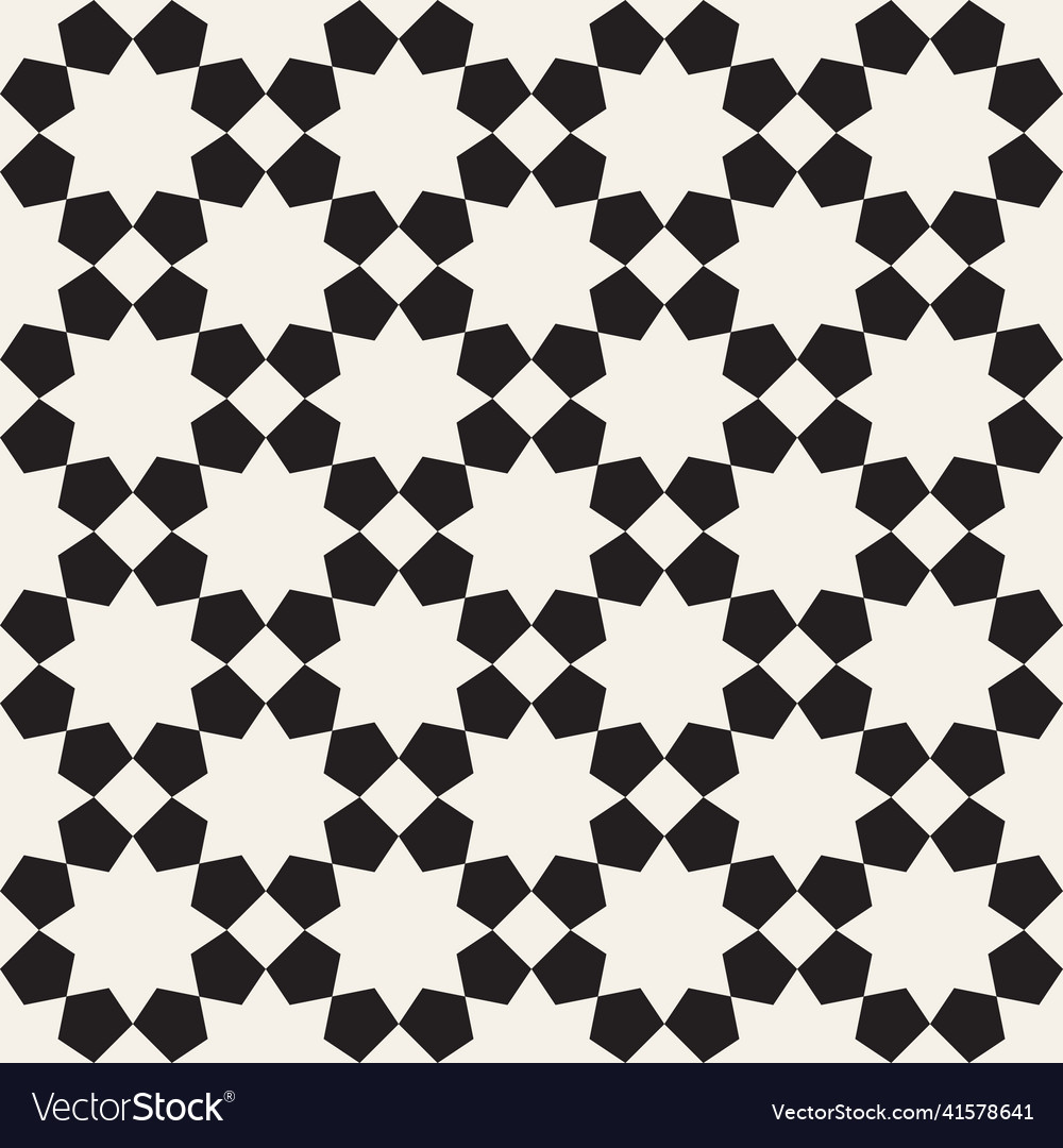 Seamless pattern repeating geometric elements vector image Seamless pattern repeating geometric elements