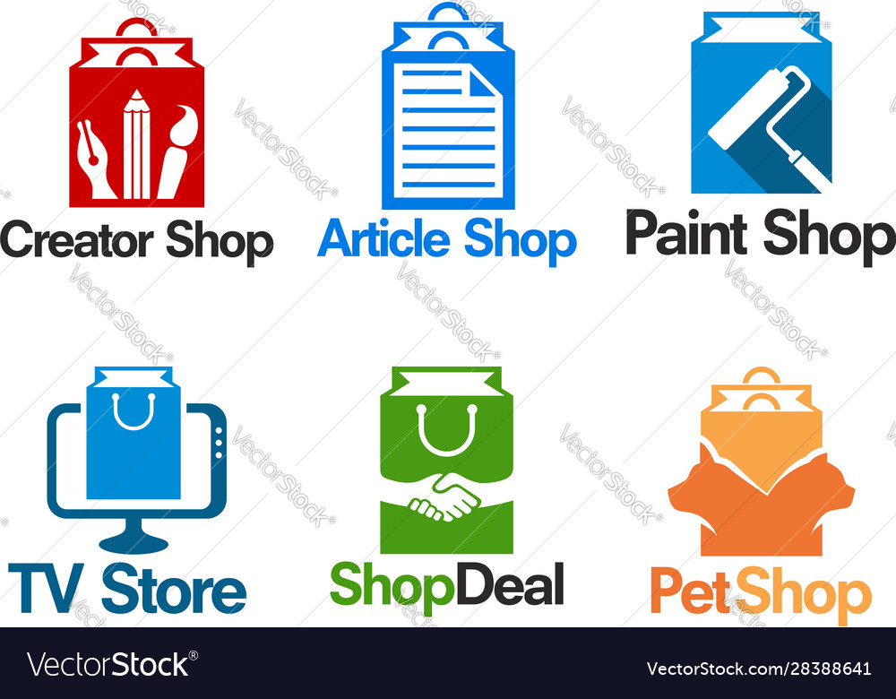 Shop Logo Design Vorlage Verkauf